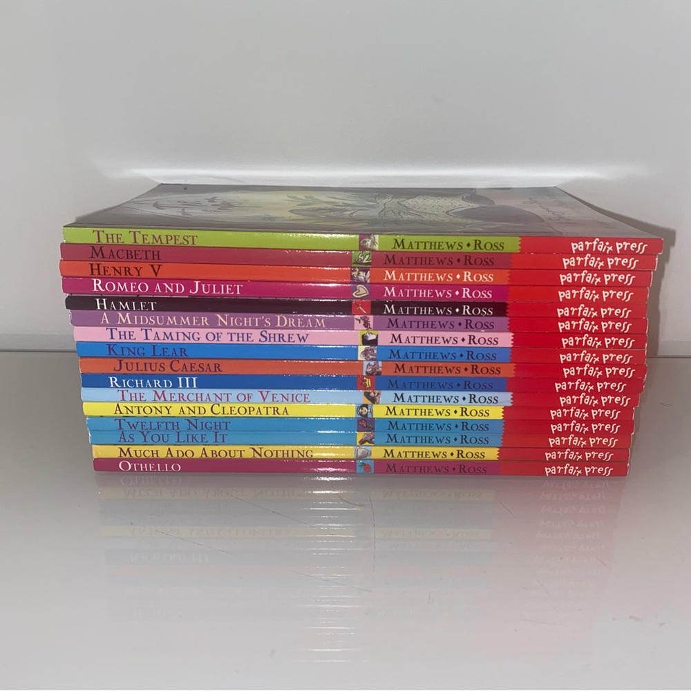 Shakespeare Stories Series 16 Picture Books by Andrew Matthews & Tony Ross